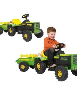 Alternative view of Injusa Tractor Basic + Aanhanger 6V 1+