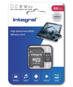 Integral Micro-sdxc V10 100mb/s 64gb