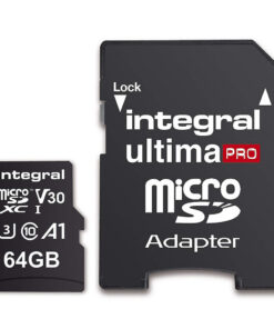 Alternative view of Integral Micro-sdxc V30 100/70mb 64gb