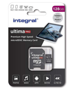 Integral Micro-sdxc V30 100/90mb 128gb