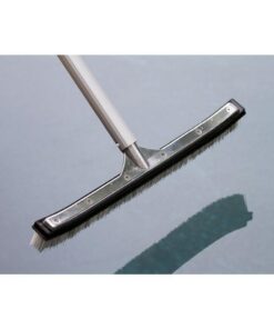 Interline Deluxe Zwembadborstel 45 cm Aluminium/Nylon