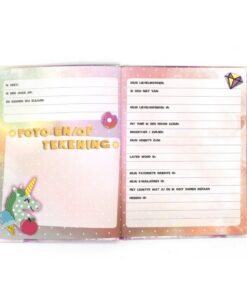 Alternative view of Intersat Unicorn Vriendenboek