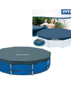 Intex 28030 Afdekzeil voor Frame Zwembad 305cm Blauw
