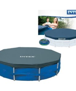 Intex 28031 Afdekzeil voor Frame Zwembad 366cm Blauw