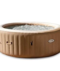 Alternative view of Intex 28476 Purespa Bubble Massage Jacuzzi 4-persoons Set + Energy Efficient Afdekzeil