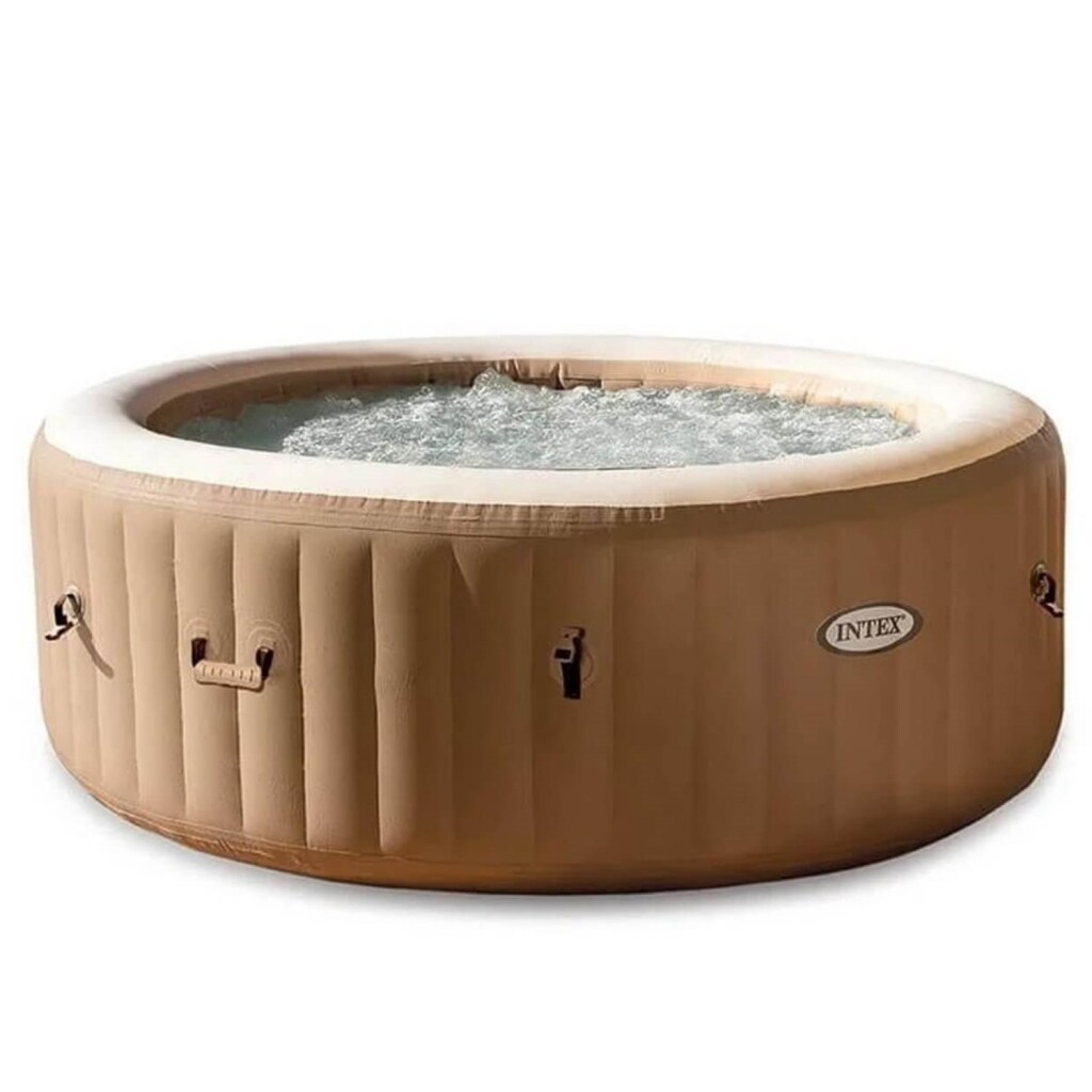 Intex 28476 Purespa Bubble Massage Jacuzzi 4-persoons Set + Energy Efficient Afdekzeil - Image 2