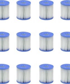 Intex 29007/29008 filtercartridges H Set van 12 Stuks