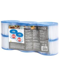 Intex 29011 Pure Spa Filter Cartridge S1 6 Stuks