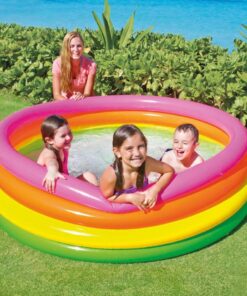 Alternative view of Intex 56441NP Wet Set Collection Sunset Glow Opblaaszwembad 168x46 cm Roze/Oranje/Geel/Groen