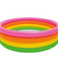 Intex 56441NP Wet Set Collection Sunset Glow Opblaaszwembad 168x46 cm Roze/Oranje/Geel/Groen