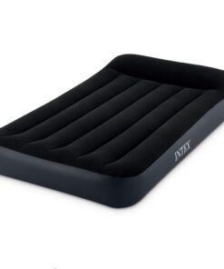Intex 64141 Pillow Rest Classic Twin 1-Persoons Luchtbed 191x99x25 cm Zwart