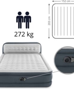 Alternative view of Intex 64448NP Dura-Beam Luchtbed 152x236x86 cm Grijs
