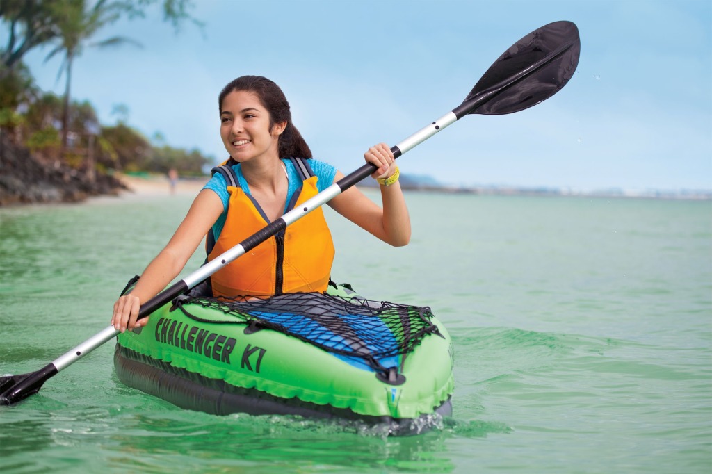 Intex 68305NP Challenger Kayak 1 Persoons 274x76x33 cm - Image 3