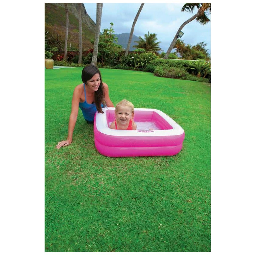 Intex Babybadje 85x85x23 cm Assorti + Reparatiesetje - Image 2