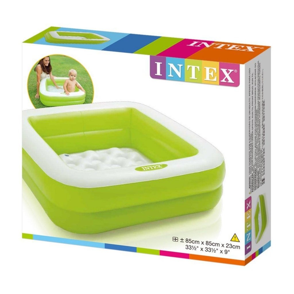 Intex Babybadje 85x85x23 cm Assorti + Reparatiesetje - Image 3