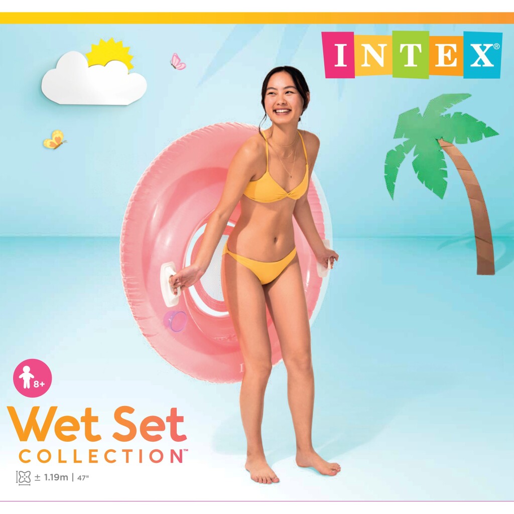 Intex Wet Set Collection Sit and Lounge Zwemstoel 119 cm Assorti - Image 5