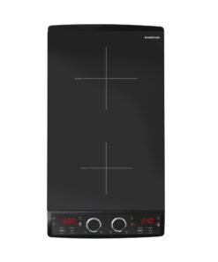 Alternative view of Inventum VKI3010Z 2-Pits Inductiekookplaat 2900W Zwart