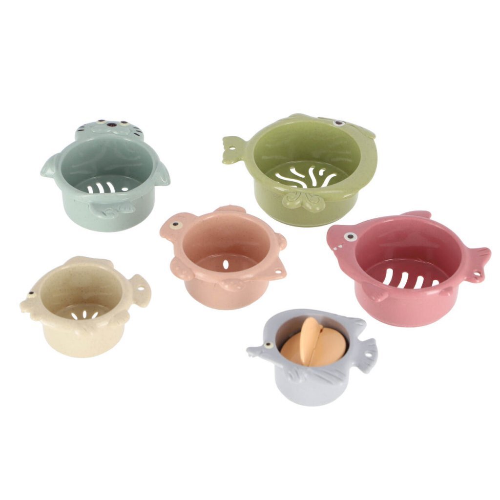 Jipy Bioplastic Stapelvormen Badspeeltjes - Image 4