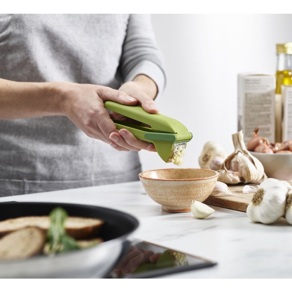Joseph Joseph Cleanforce Knoflookpers met Geïntregeerde Schoonmaker Groen - Image 5