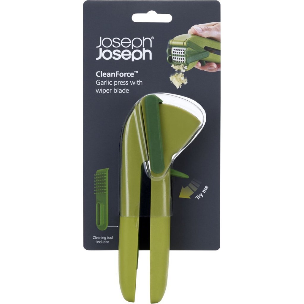 Joseph Joseph Cleanforce Knoflookpers met Geïntregeerde Schoonmaker Groen