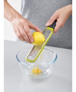 Alternative view of Joseph Joseph Rasp met Schoonmaakopzetstuk Limoen Groen/Zwart/RVS
