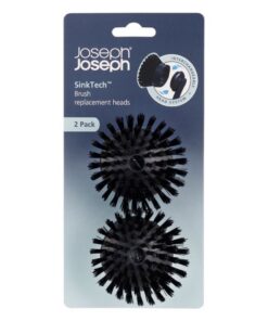 Joseph Joseph SkinTech Borstelkoppen 2 Stuks Antraciet