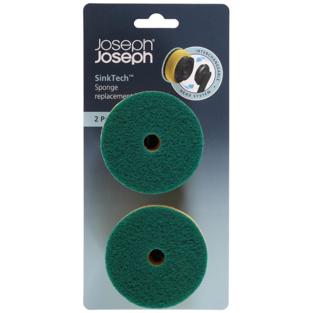 Joseph Joseph SkinTech Sponskoppen 2 Stuks Groen/Geel