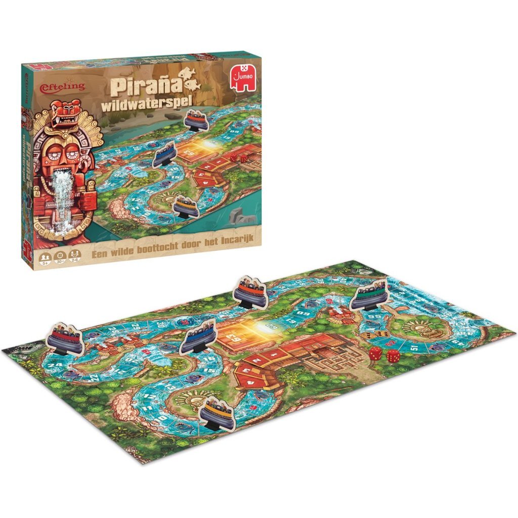 Jumbo Efteling Ganzenbord Piraña Wildwaterspel - Image 2