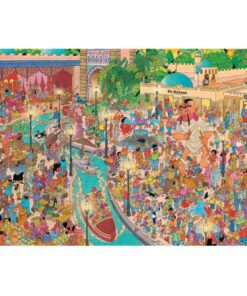 Alternative view of Jumbo Jan Van Haasteren Puzzel Fata Morgana 5000 Stukjes