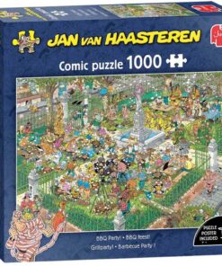 Jumbo Jan van Haasteren Puzzel BBQ Feest! 1000 Stukjes + Poster