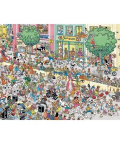 Alternative view of Jumbo Puzzel Jan Van Haasteren Een Naaldhak te Hoog 1500 Stukjes