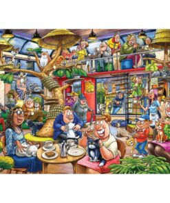 Alternative view of Jumbo Wasgij Puzzel Mysterie Kat en Muis Spel 1000 Stukjes