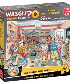 Jumbo Wasgij Puzzel Retro Klein Verbouwinkje 1000 Stukjes