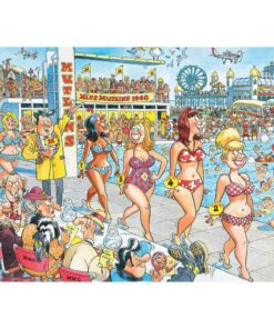 Alternative view of Jumbo Wasgij Puzzel Retro Topmodellen 1000 Stukjes