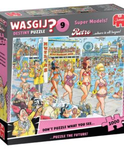 Jumbo Wasgij Puzzel Retro Topmodellen 1000 Stukjes