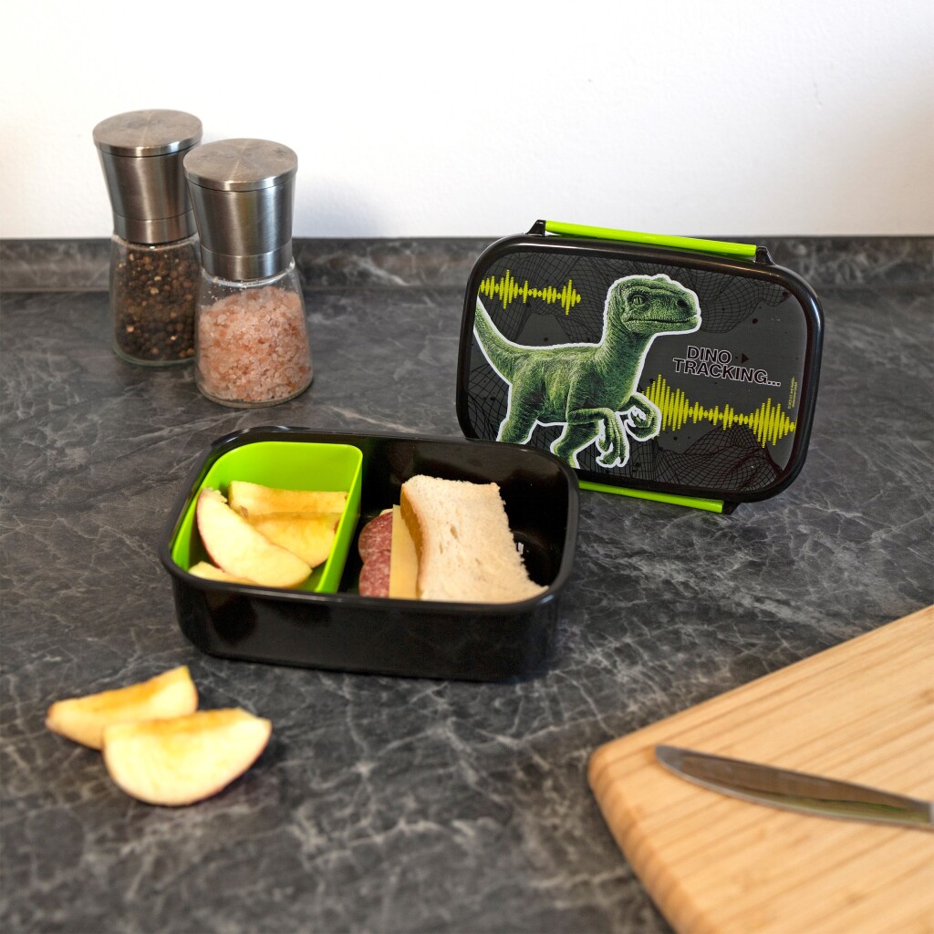 Jurassic World Lunchbox Zwart/Groen - Image 3