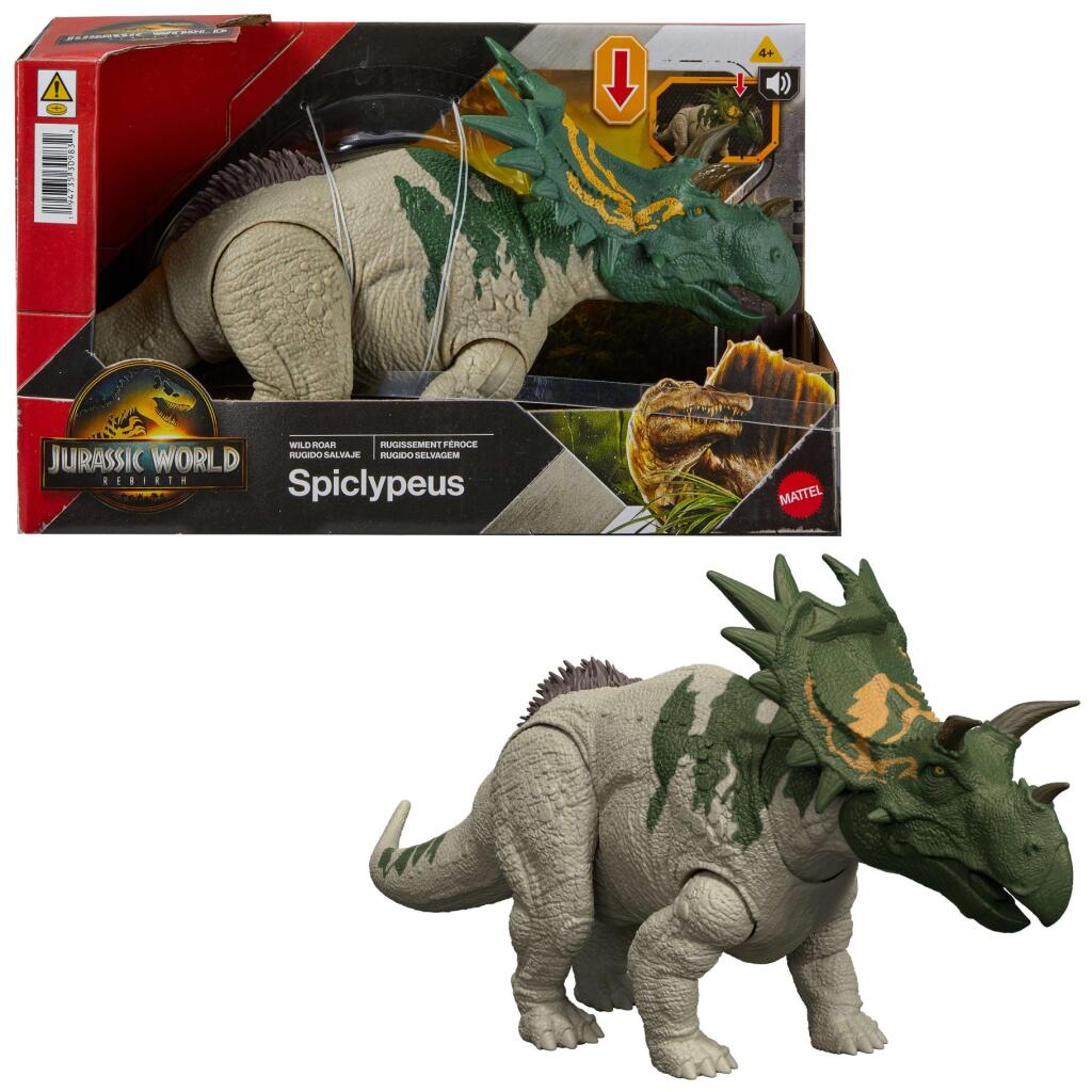 Jurassic World Wild Roar Spiclypeus + Geluid