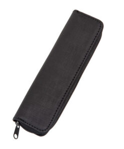 Juscha JU-2731 Pennenetui Alassio Van Polyester En Katoen. Zwart 17x5x2cm