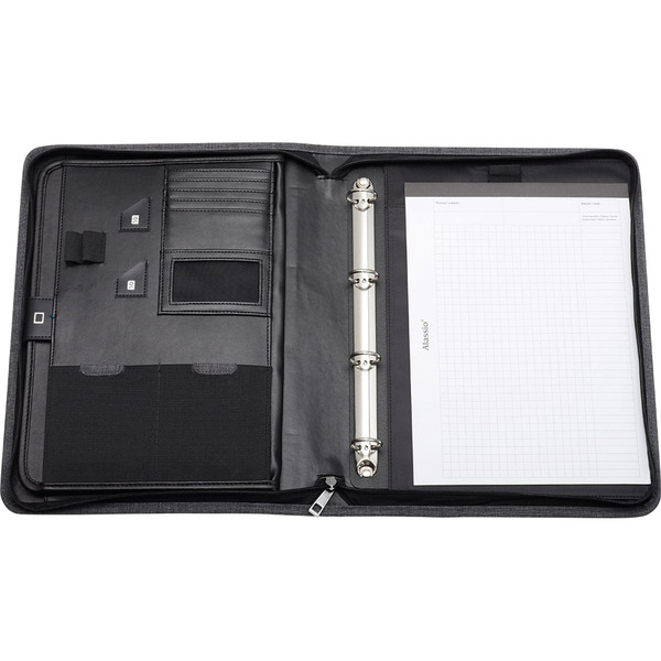 Juscha JU-30116 Conferentiemap Alassio Lazio Polyester A4 Grijs - Image 2