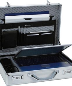 Alternative view of Juscha JU-45131 Laptopkoffer Alumaxx Kronos Zilver Aluminium.