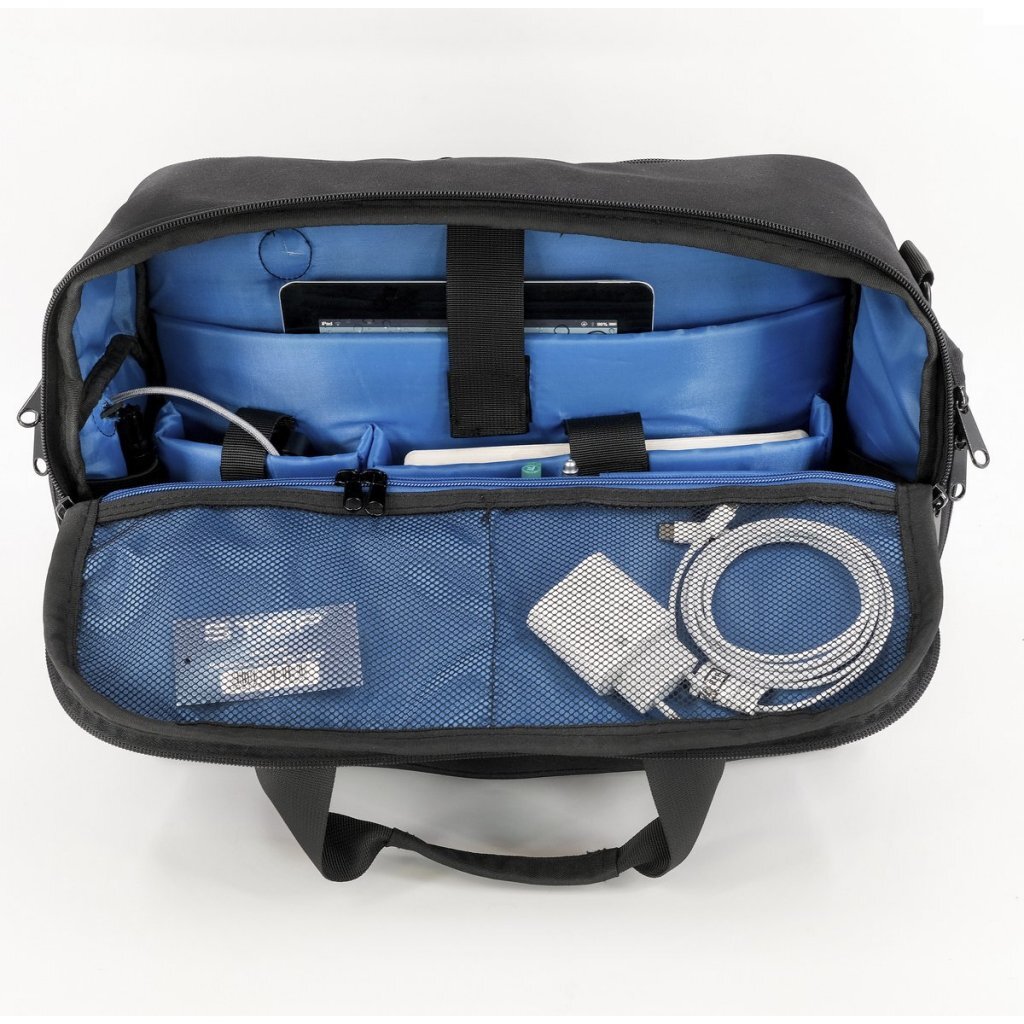 Juscha JU-46203 Laptoptas STOP Nias 29x39x4.5 cm Zwart - Image 3