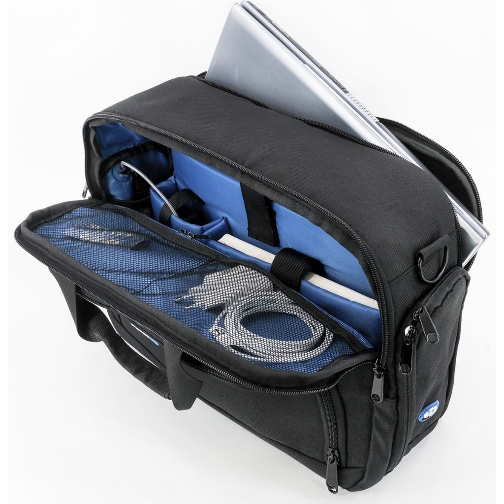 Juscha JU-46203 Laptoptas STOP Nias 29x39x4.5 cm Zwart - Image 4