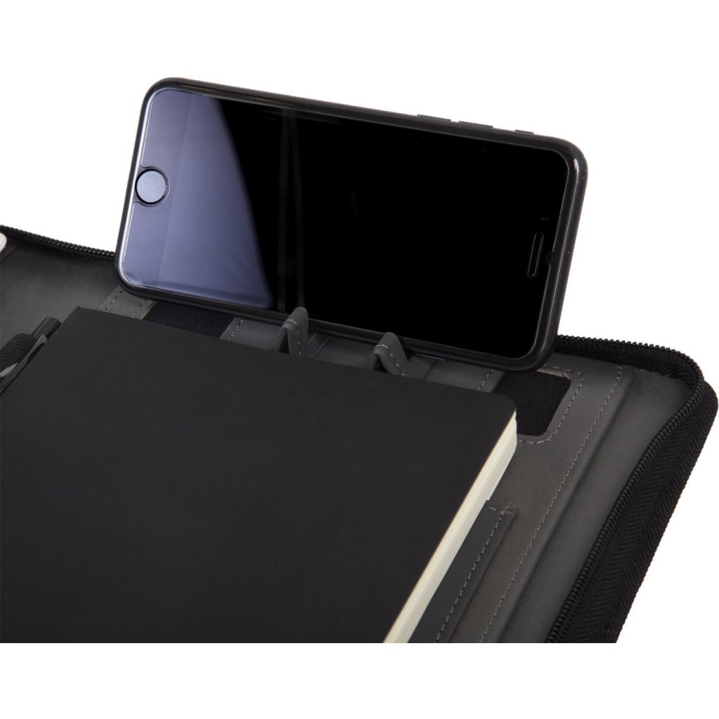 Juscha JU-46225 Schrijfmap STOP Maupiti A5 met Rits Zwart - Image 4