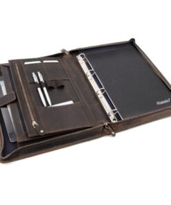 Alternative view of Juscha JU-48213 Conferentiemap JUVE Roberto Romano 36x27.5x5 cm Bruin/Leer