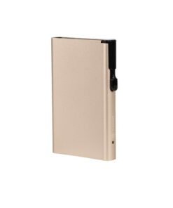 Juscha JU-953000 Pasjeshouder Clicksafe RFID Aluminium Ivoorwit 8 Pasjes