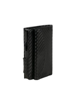 Alternative view of Juscha JU-961401 Pasjeshouder Clicksafe RFID Kunstleer Carbon Zwart 8 Pasjes Met Opbergvak Voor Muntgeld