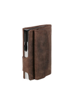 Alternative view of Juscha JU-962305 Pasjeshouder Clicksafe RFID Jachtleer BR/ZI 8 Pasjes Met Opbergvak Voor Muntgeld