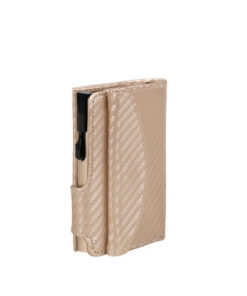 Alternative view of Juscha JU-963407 Pasjeshouder Clicksafe RFID Kunstleer Carbon Champ 8 Pasjes Met Opbergvak Voor Muntgeld