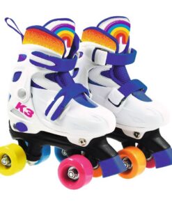 Alternative view of K3 Rolschaatsen Maat 26-29 Wit/Regenboog