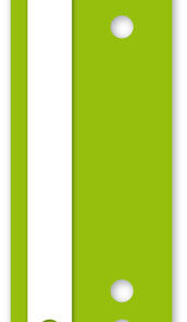 Kangaro 07060-01 Snelhechterstrip A5 2-gaats PP Doos A 100 Stuks Lichtgroen